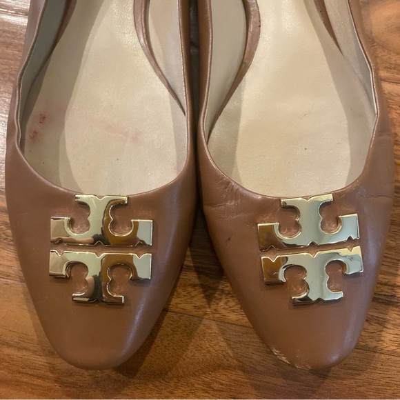 Tory Burch Raleigh Flats Brown Size 9.5 - Picture 8 of 12